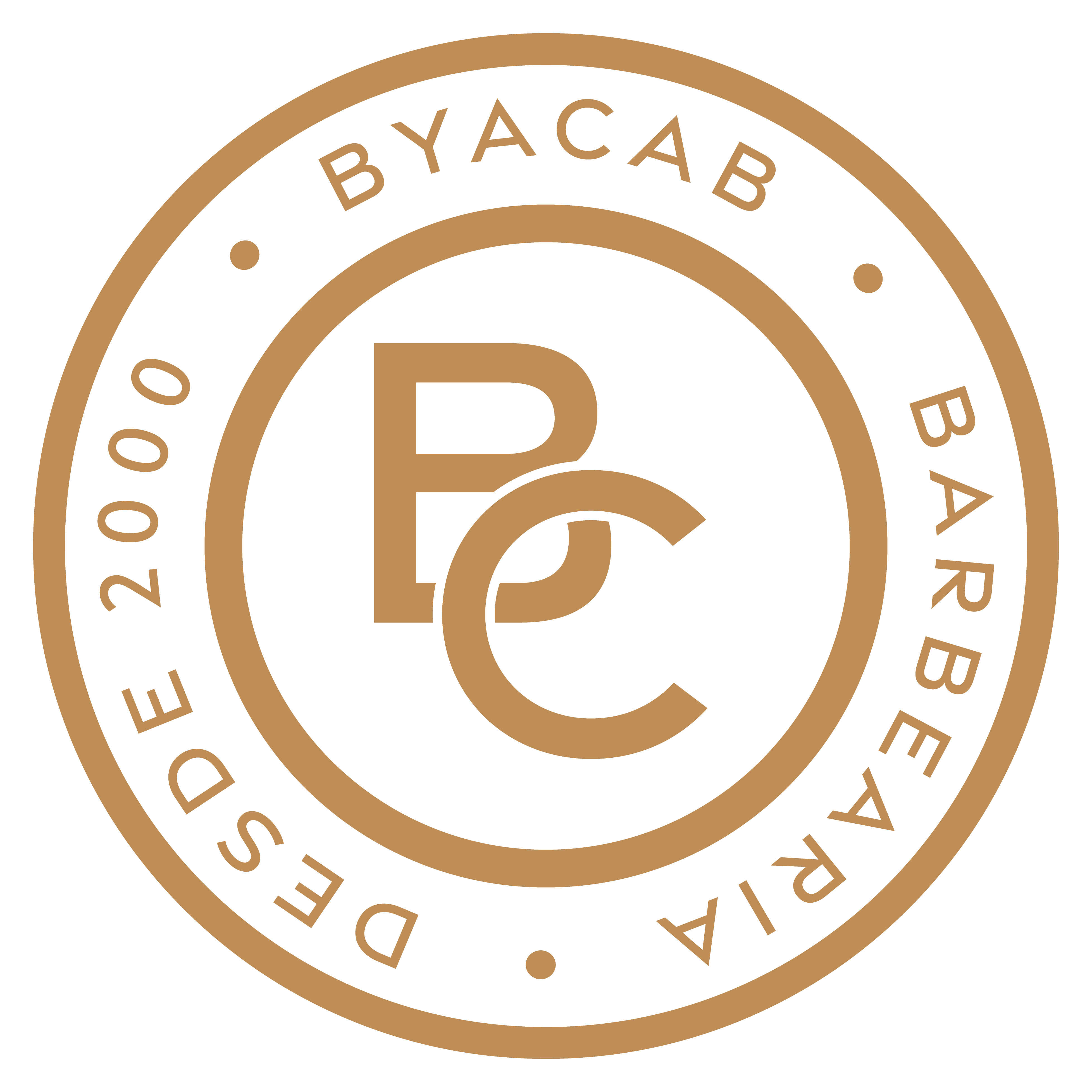 Logo Barbearia BYACAB